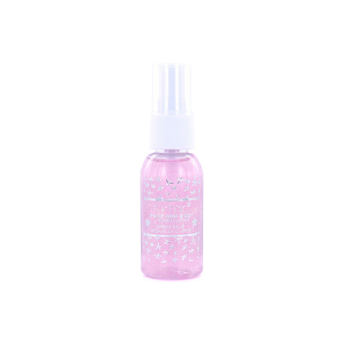 Technic Face and Body Shimmer Spray - Pink