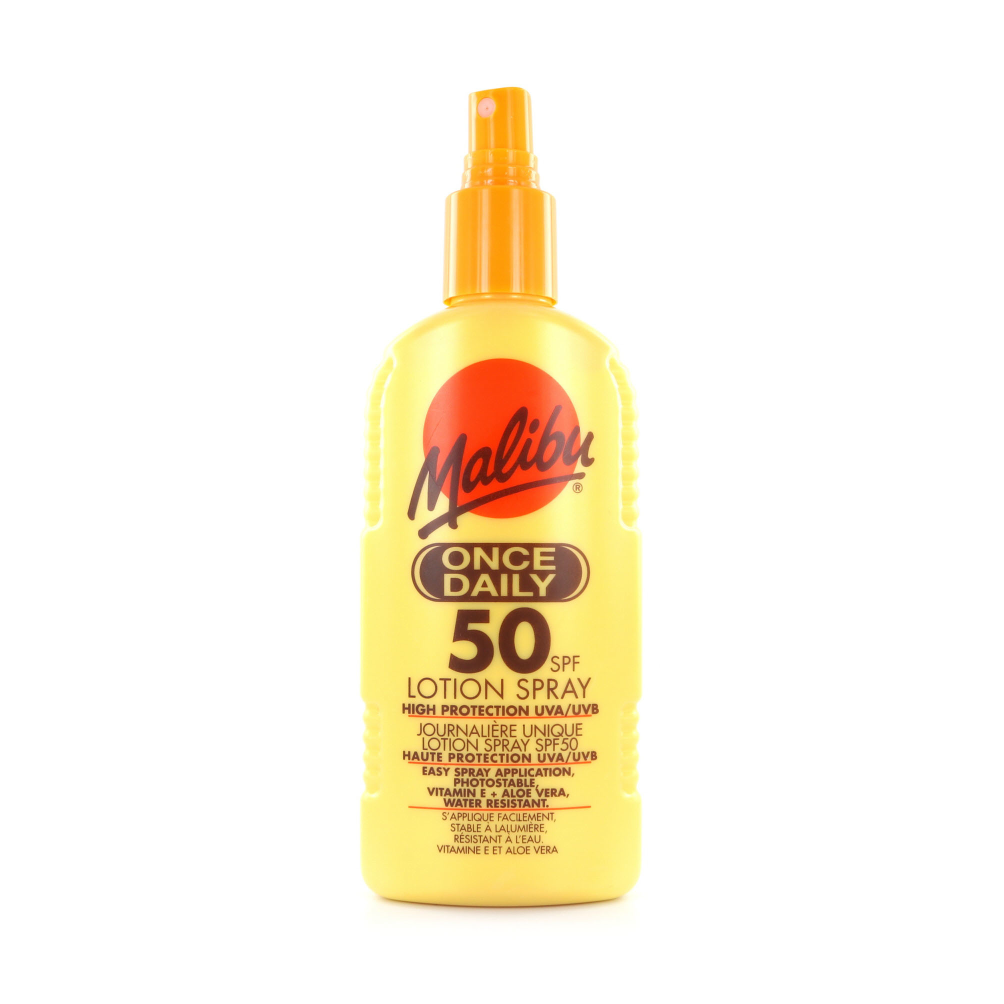 Malibu Once Daily Lotion Spray - 200 ml (SPF 50)