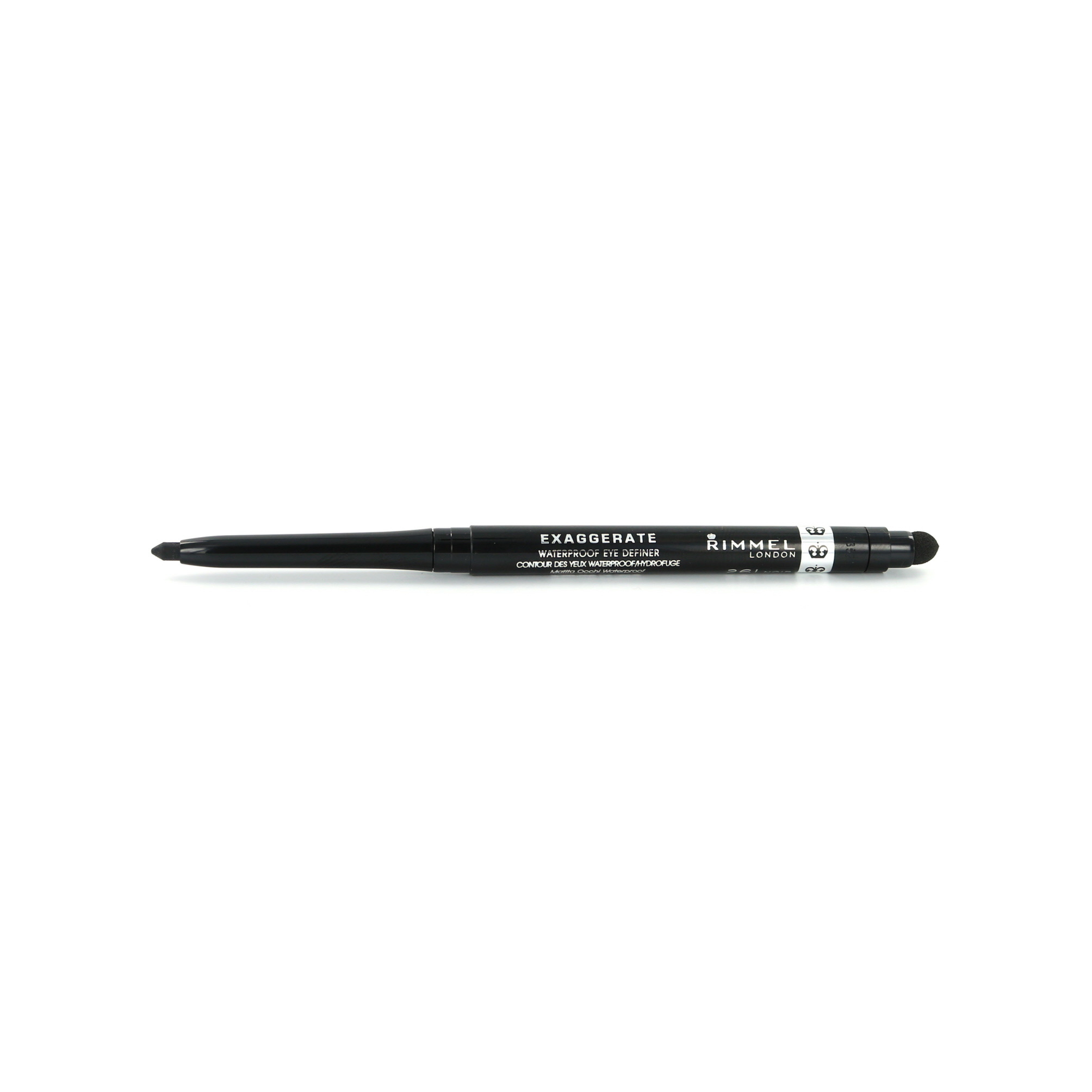 Rimmel Exaggerate Waterproof Eye Definer - 261 Black