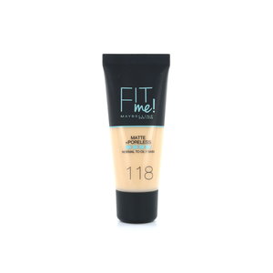 Fit Me Matte + Poreless Fond de teint - 118 Light Beige