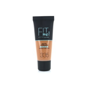 Fit Me Matte + Poreless Fond de teint - 335 Classic Tan