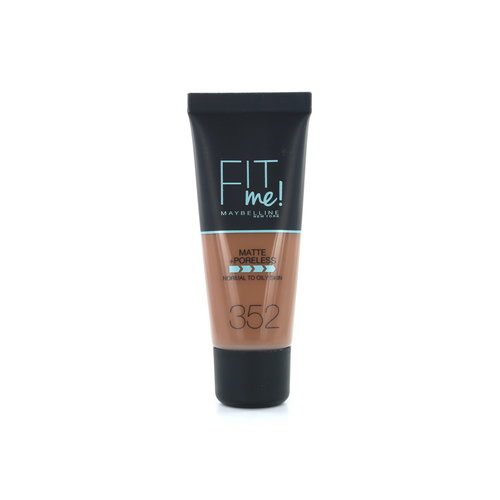 Maybelline Fit Me Matte + Poreless Fond de teint - 352 Truffle Maybelline Fit Me Matte + Poreless Fond de teint - 352 Truffle