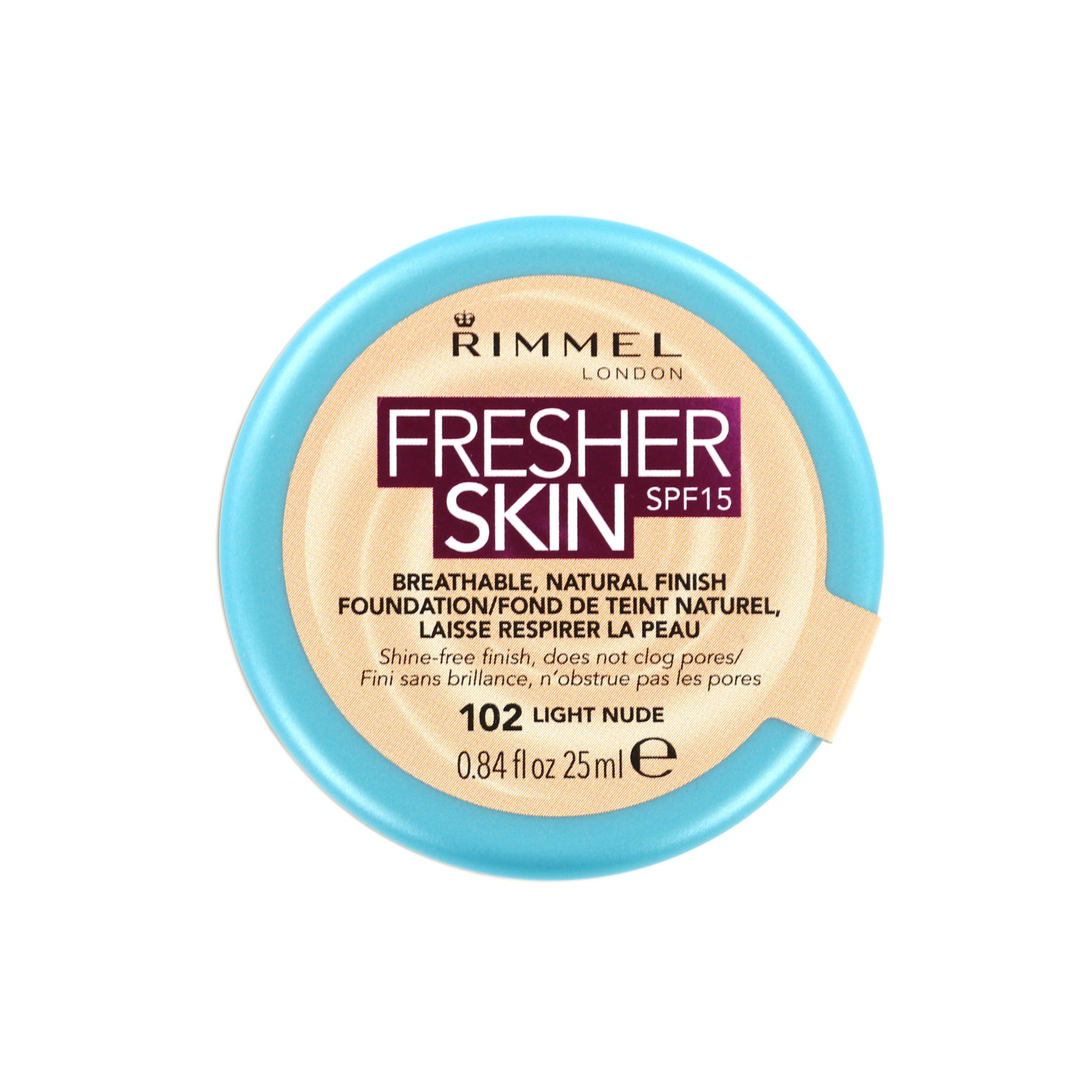Rimmel Fresher Skin Fond de teint - 102 Light Nude