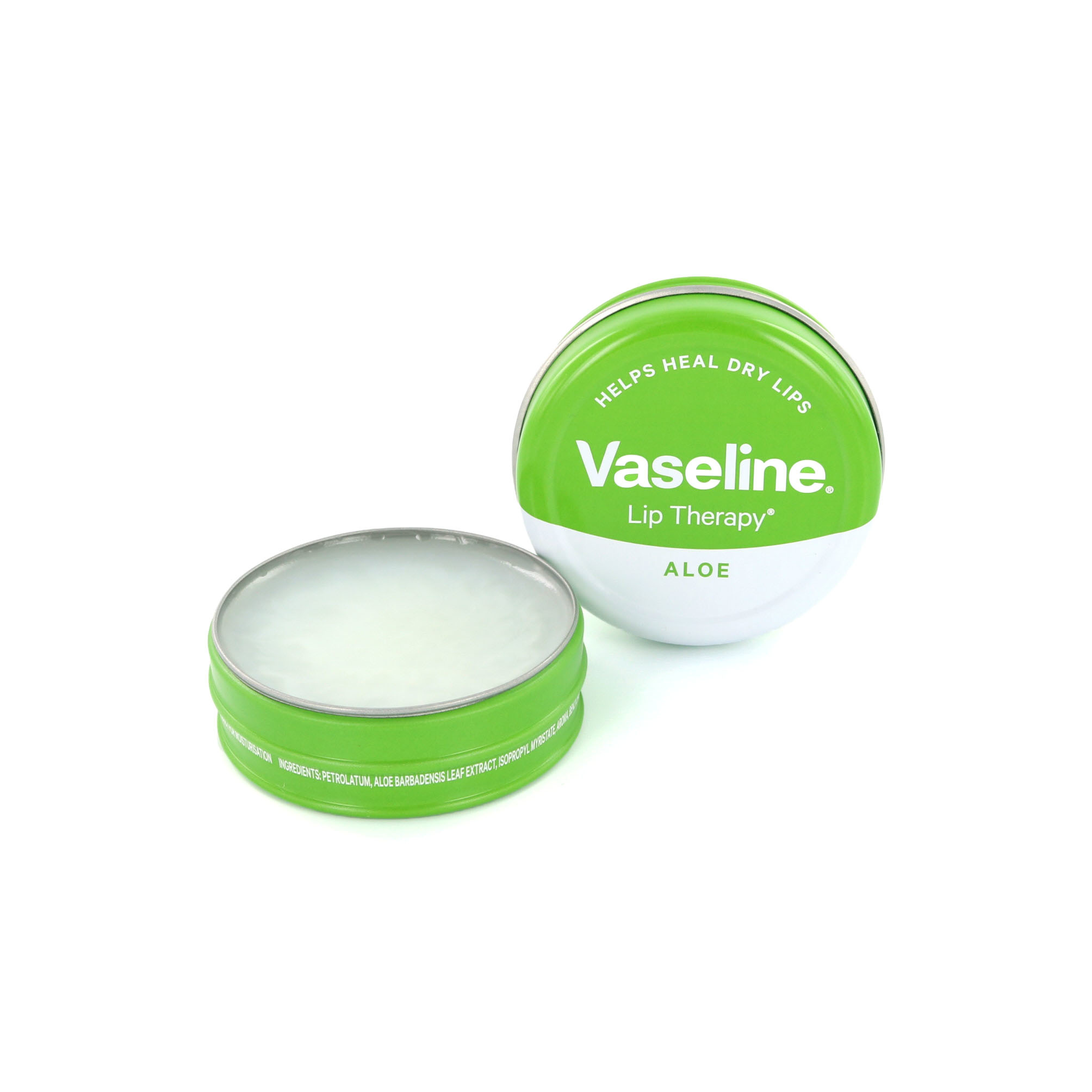 Vaseline Lip Therapy - Aloë Vera (2 pièces)