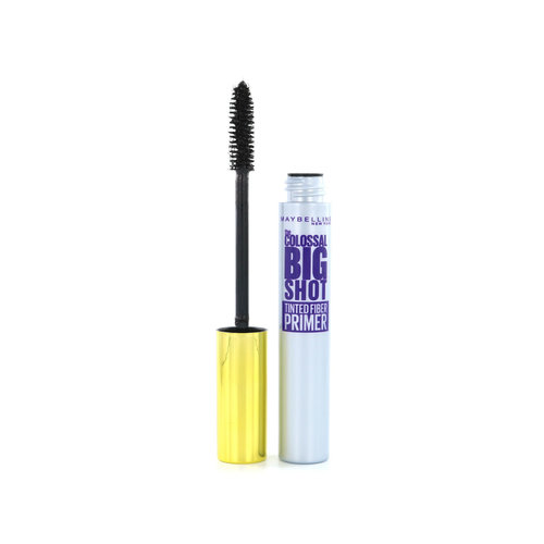 Maybelline The Colossal Big Shot Tinted Fiber Primer Mascara - Black