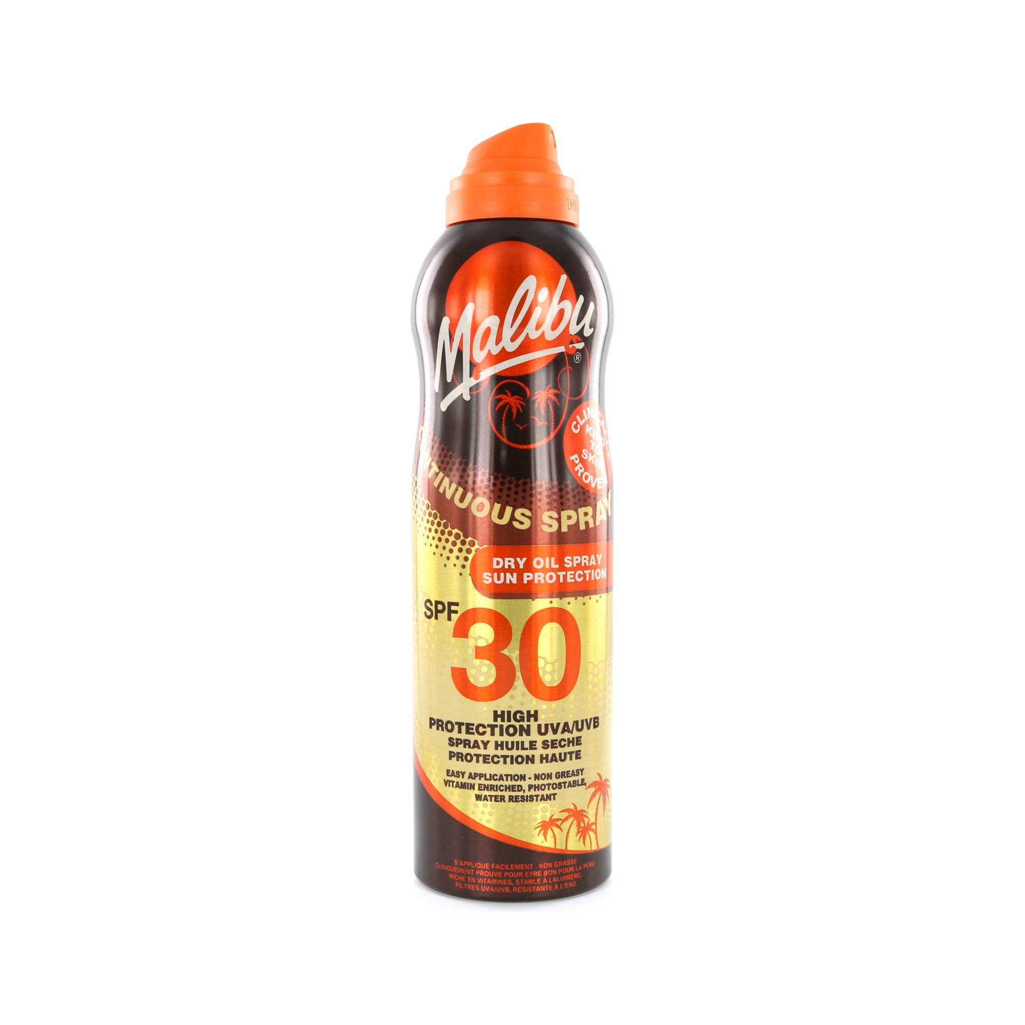 Malibu Continuous Dry Oil Spray - 175 ml (SPF 30)