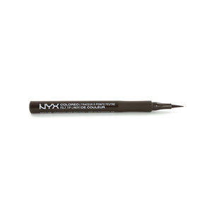 Colored Felt Tip Eyeliner - 06 Chocolate Brown