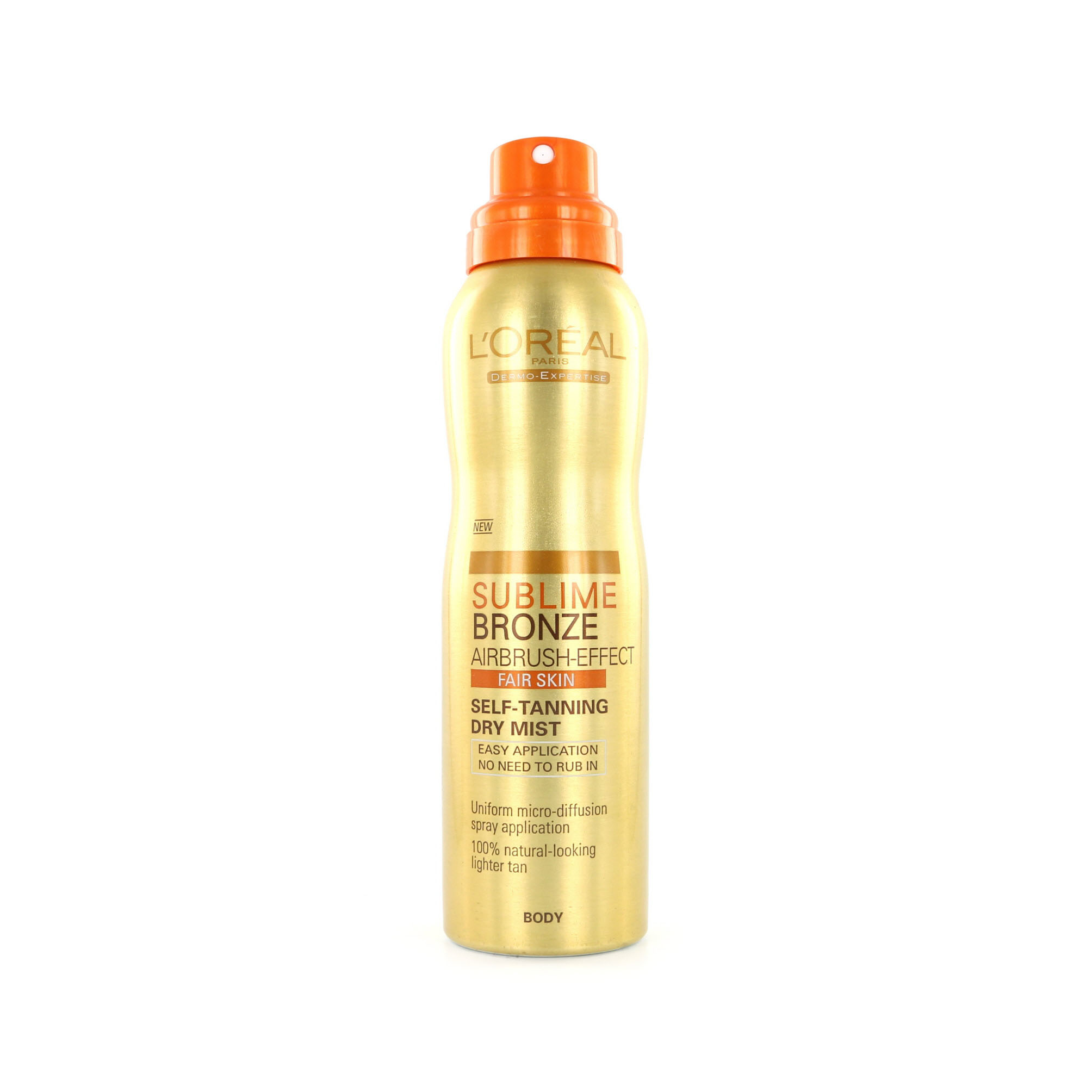 L'Oréal Sublime Bronze Self-Tanning Dry Mist - Fair Skin