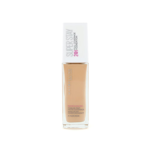 Maybelline SuperStay 24H Full Coverage Fond de teint - 21 Nude Beige