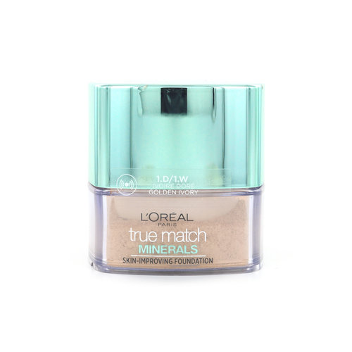 L'Oréal True Match Minerals Fond de teint Poudre - 1.D/1.W Golden Ivory