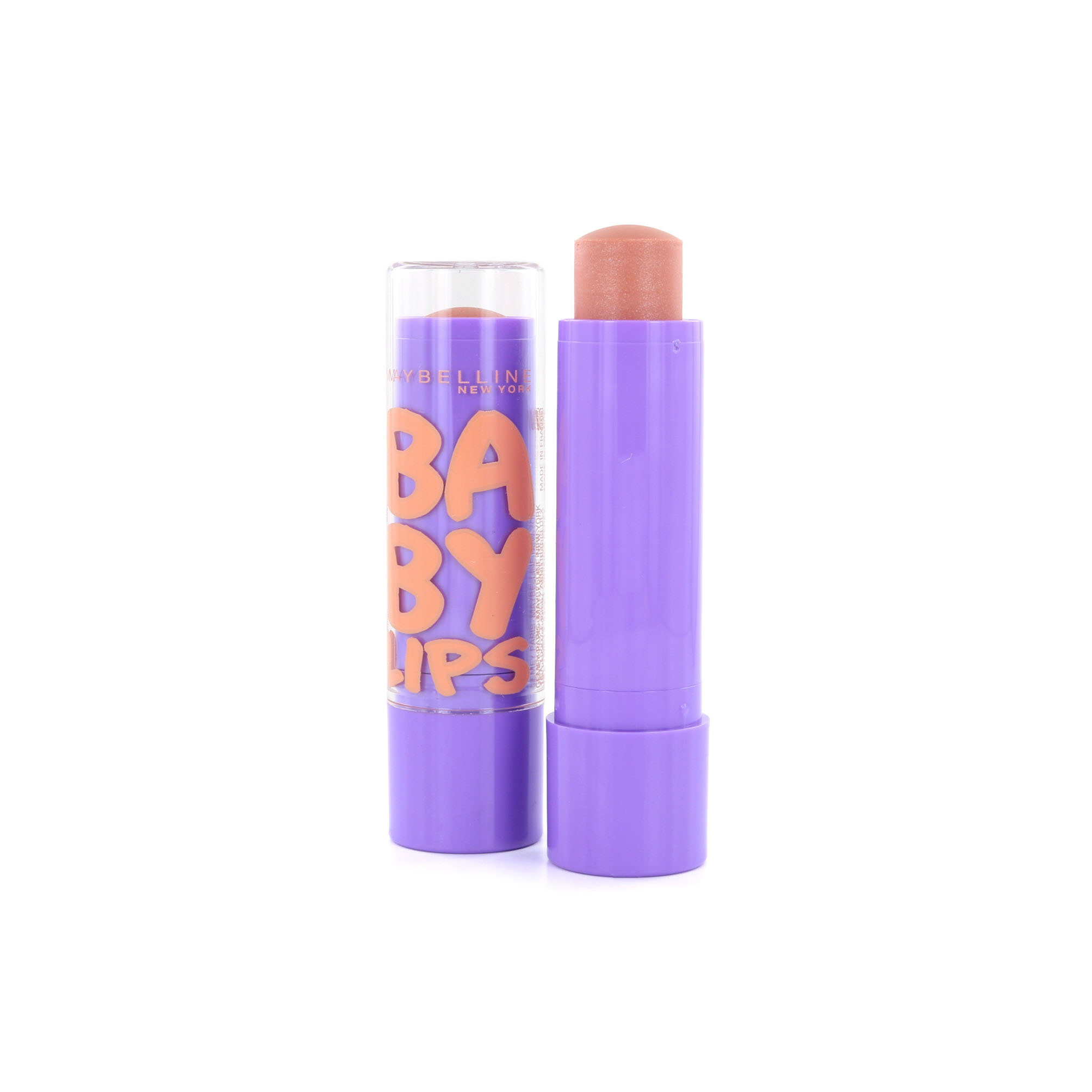 Maybelline Baby Lips Baume à lèvres - Peach Kiss (2 pièces)