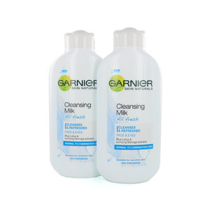 Garnier All Fresh Lait Démaquillante - 2 x 200 ml (Pour peaux normales et mixtes) All Fresh Lait Démaquillante - 2 x 200 ml (Pour peaux normales et mixtes)
