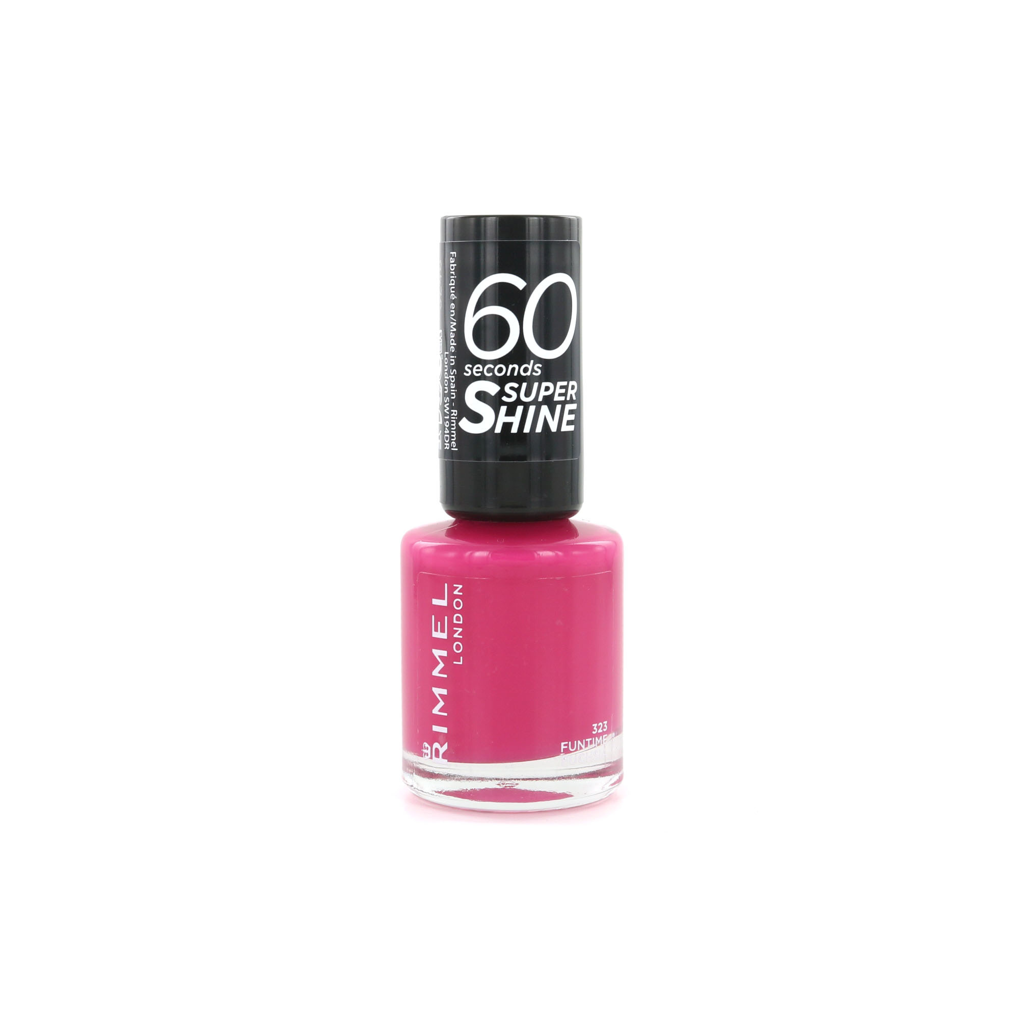 Rimmel 60 Seconds Vernis à ongles - 323 Funtime Fuchsia
