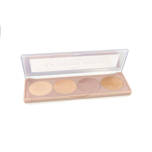 L'Oréal La Vie En Glow Highlighter Palette - 02 Warm Glow