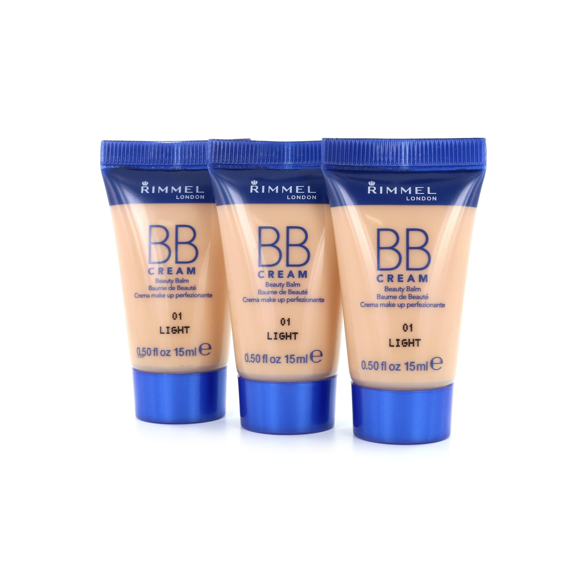Rimmel BB crème - 01 Light (Testeurs 3 x 15 ml)