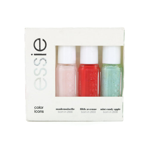Essie Color Icons Mini Vernis à ongles - 3 x 5 ml Essie Color Icons Mini Vernis à ongles - 3 x 5 ml