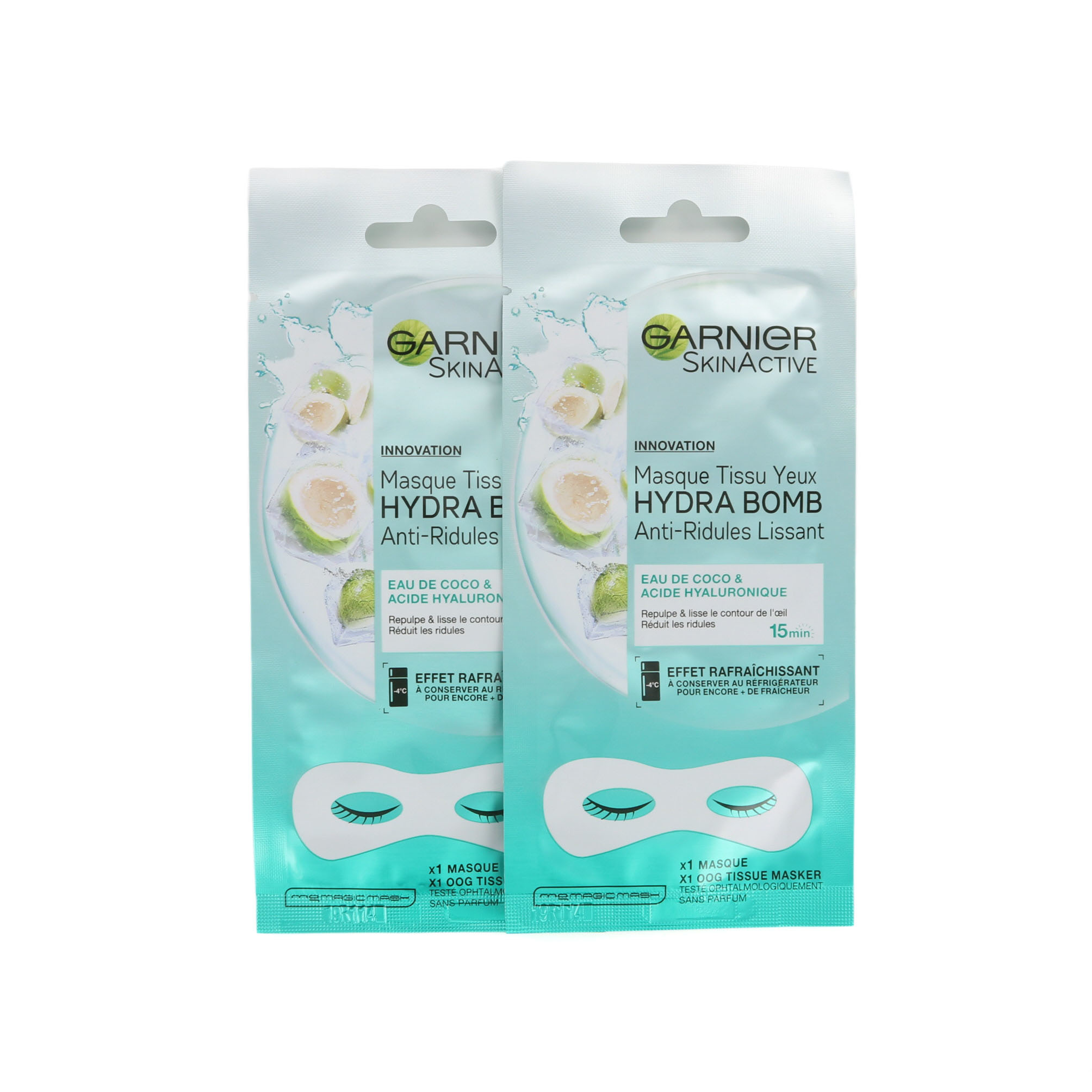 SkinActive Hydra Bomb Eye Masque (2 pièces - Lissage)