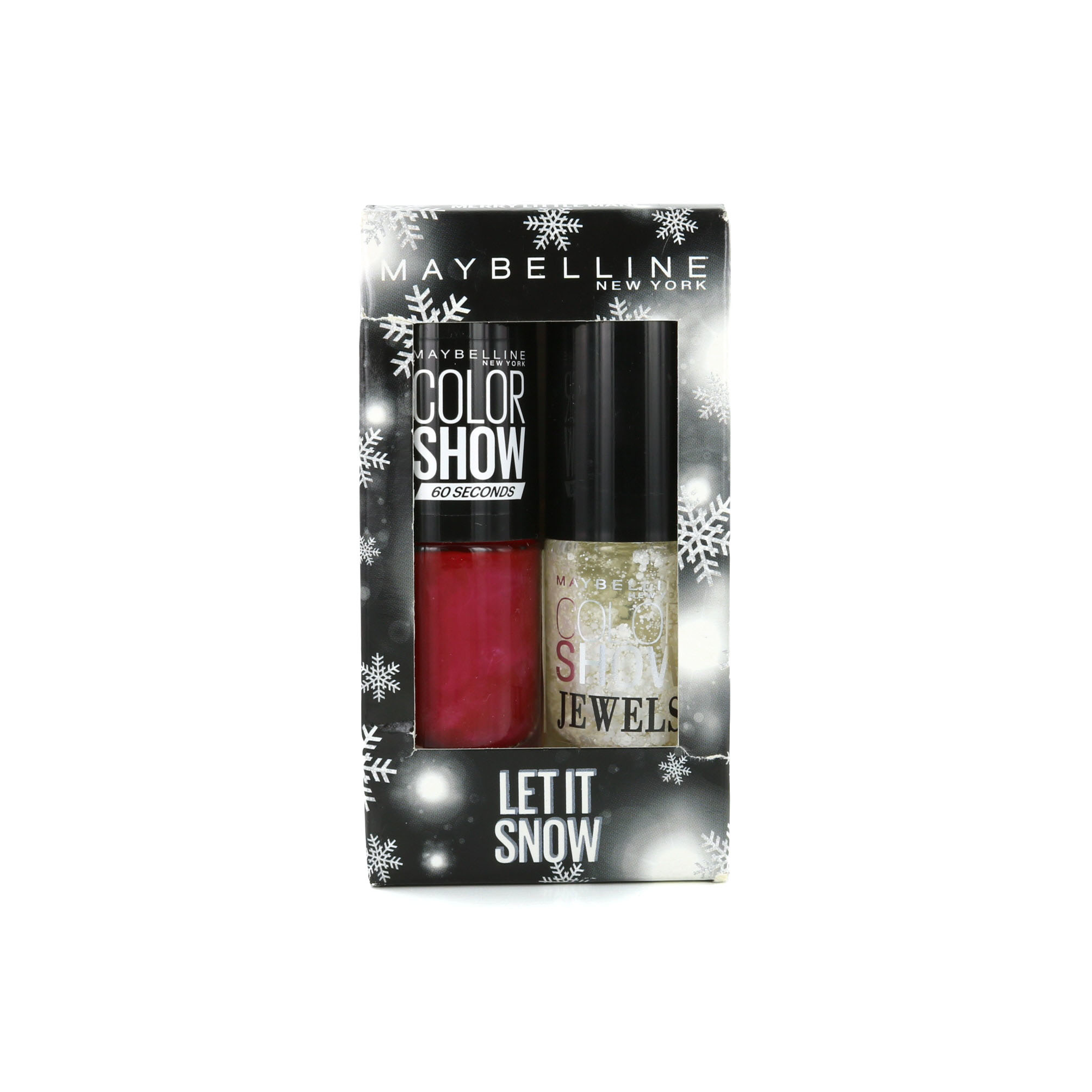 Maybelline Color Show Vernis à ongles - Let It Snow (Ensemble-cadeau)