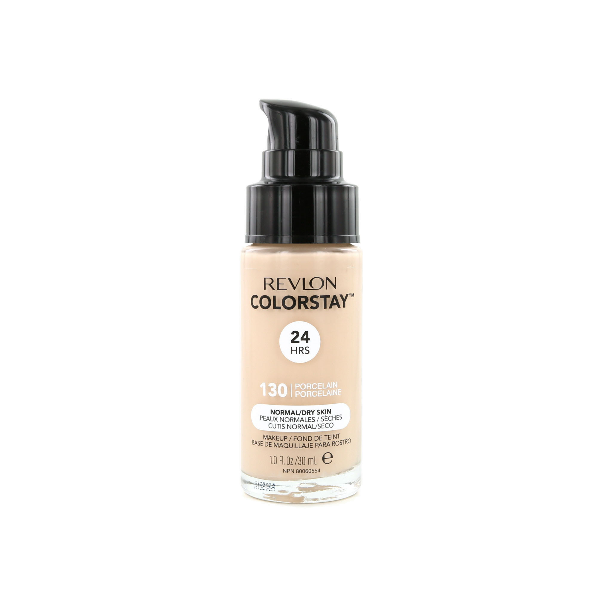 Revlon Colorstay Natural Finish Fond de teint - 130 Porcelain (Pour les peaux normales à sèches)