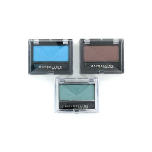 Maybelline Eyestudio Mono Le fard à paupières - 412/425/750 (3 couleurs) Eyestudio Mono Le fard à paupières - 412/425/750 (3 couleurs)