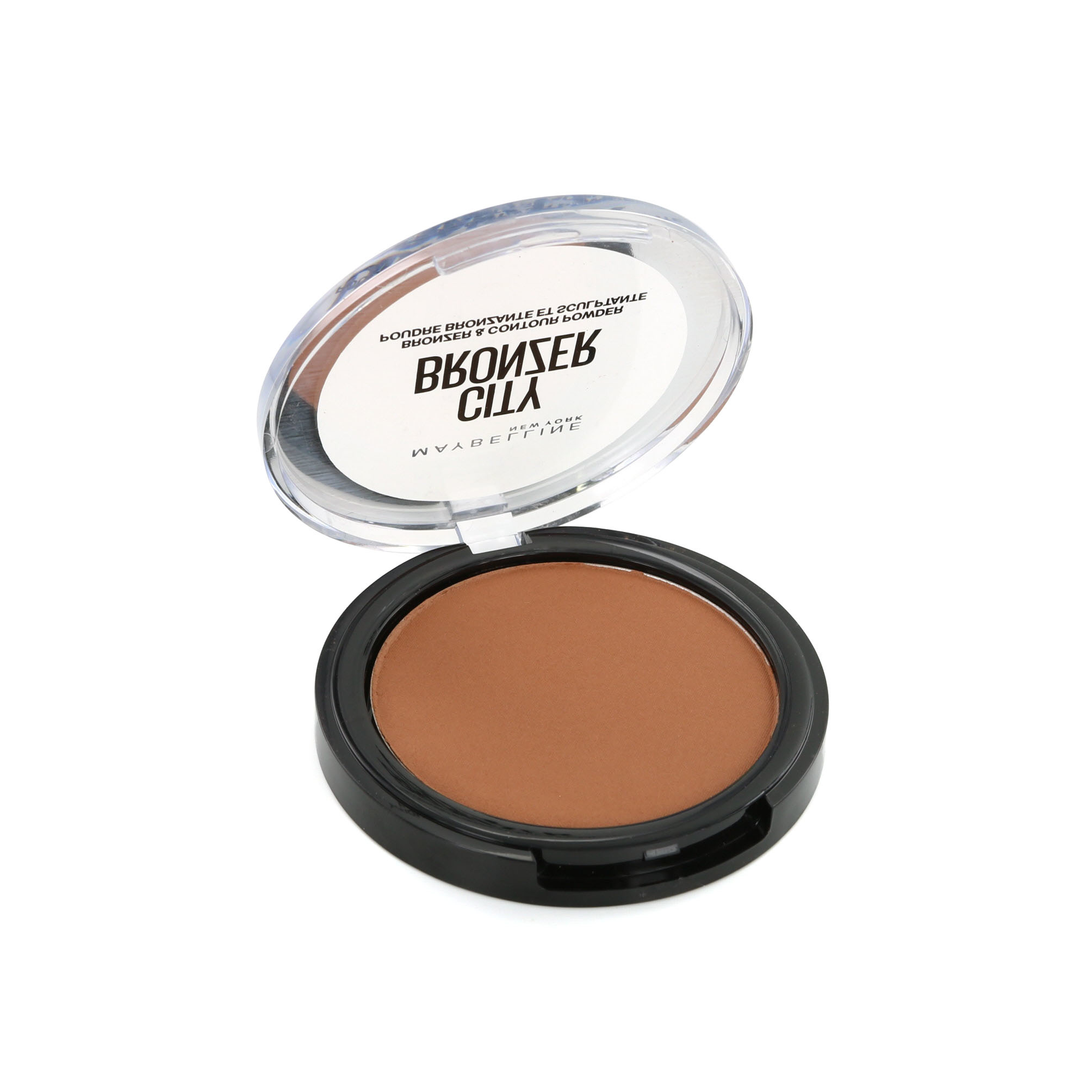 Maybelline City Bronzer - 300 Deep Cool (Boîte à rayures)