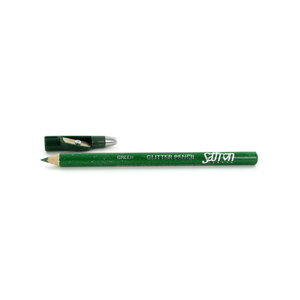 Glitter Crayon Yeux - Green (Avec taille-crayon)