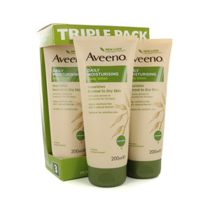 Daily Moisturising Lotion Triple Pack - 3 x 200 ml (Pour les peaux normales à sèches)