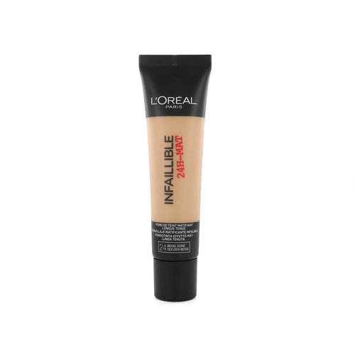 L'Oréal Infallible 24H Matte Fond de teint - 24 Golden Beige