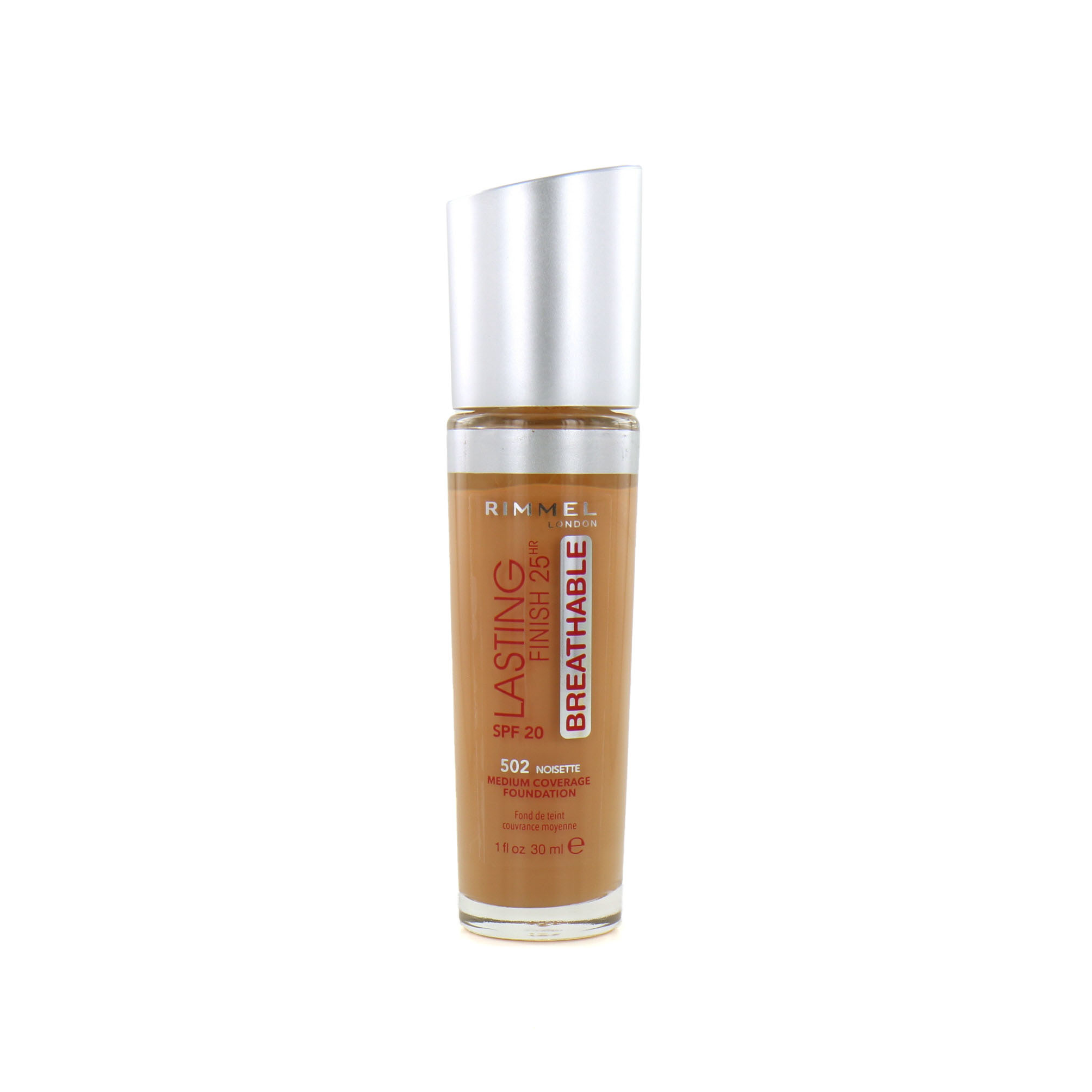 Rimmel Lasting Finish Breathable Fond de teint - 502 Noisette