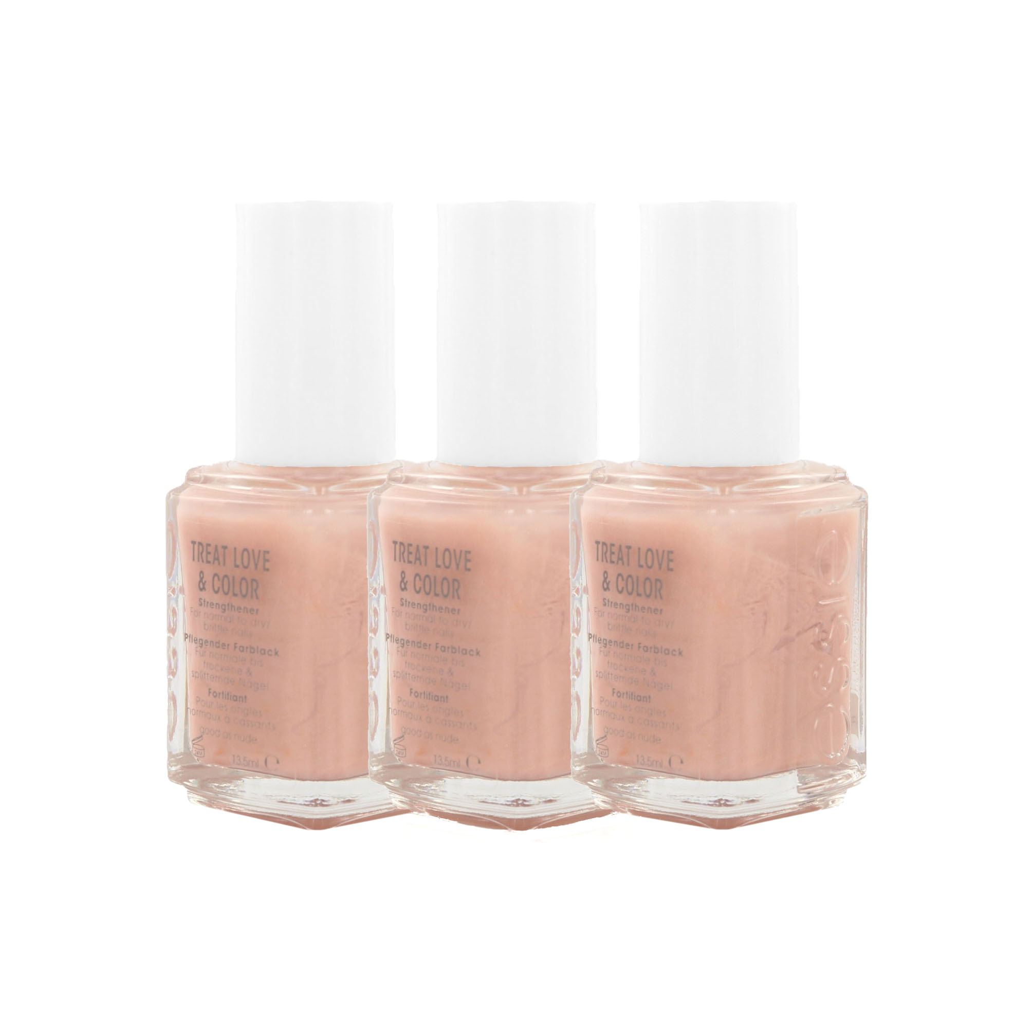 Essie Treat Love & Color Strengthener - 06 Good As Nude (Ensemble de 3)