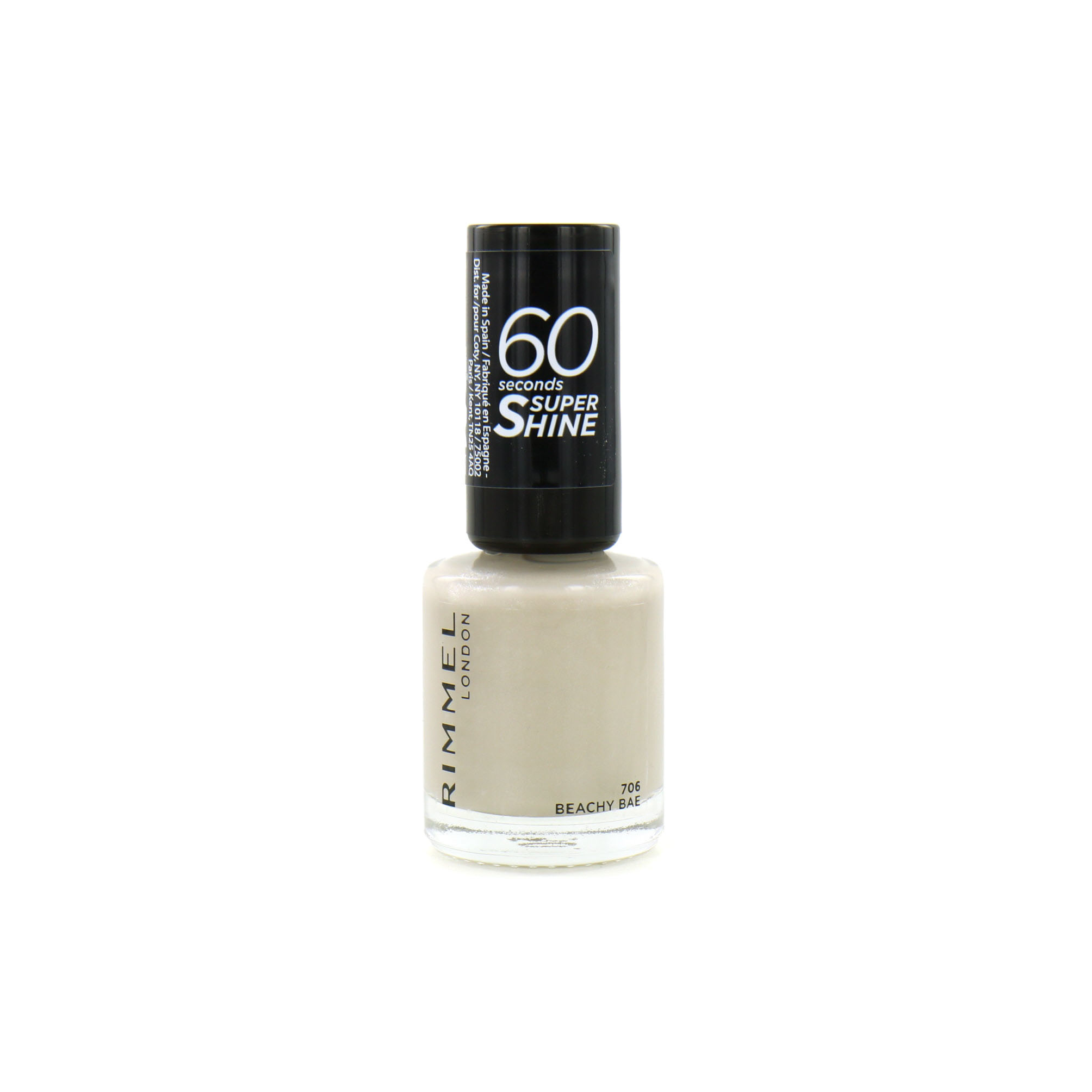 Rimmel 60 Seconds Vernis à ongles - 706 Beachy Bae