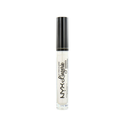 NYX Lip Lingerie Shimmer Liquid Rouge à lèvres - Clear