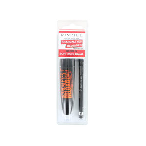 ScandalEyes Reloaded Mascara + Soft Khol Eyeliner - Black