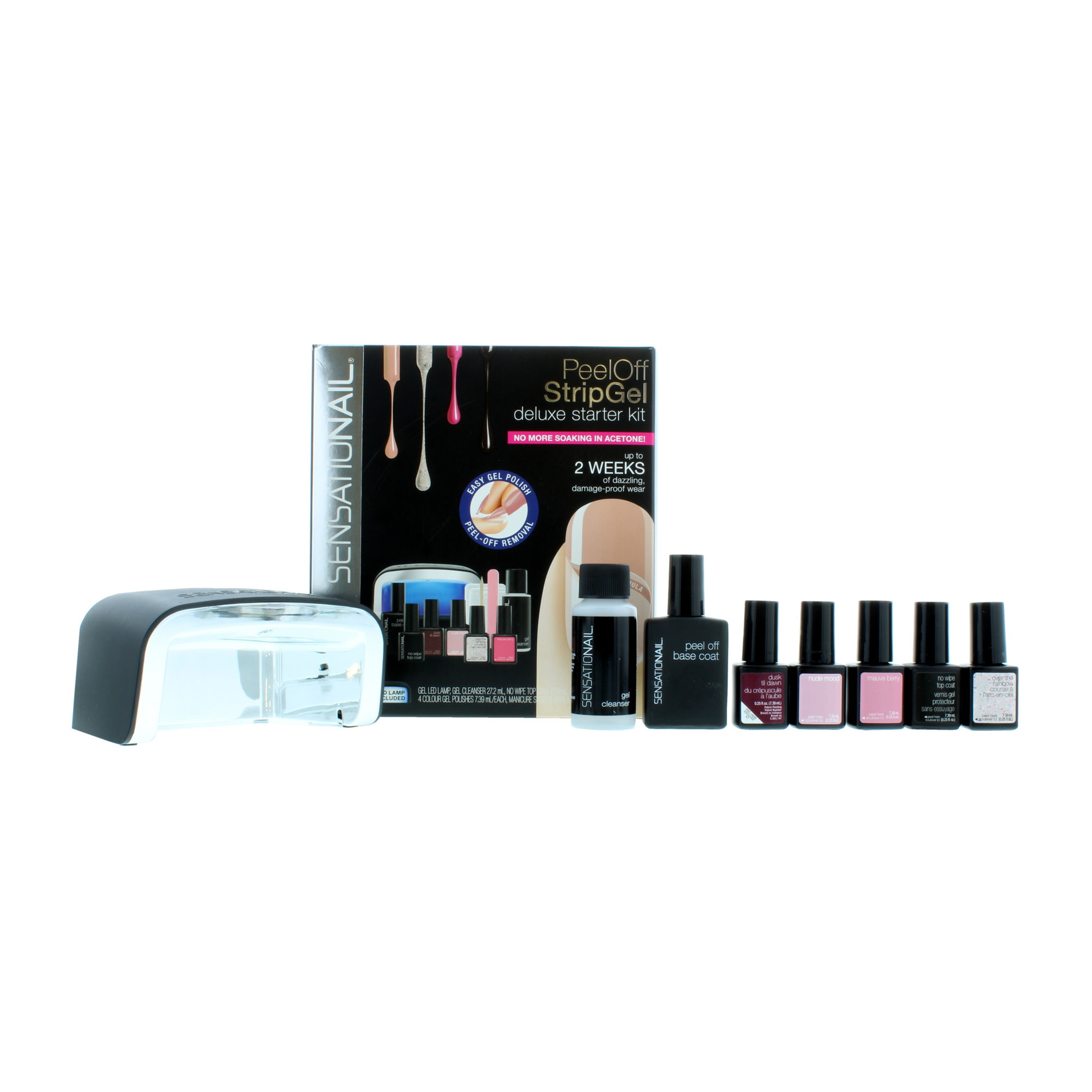 Sensationail Peel Off StripGel Deluxe Starterkit
