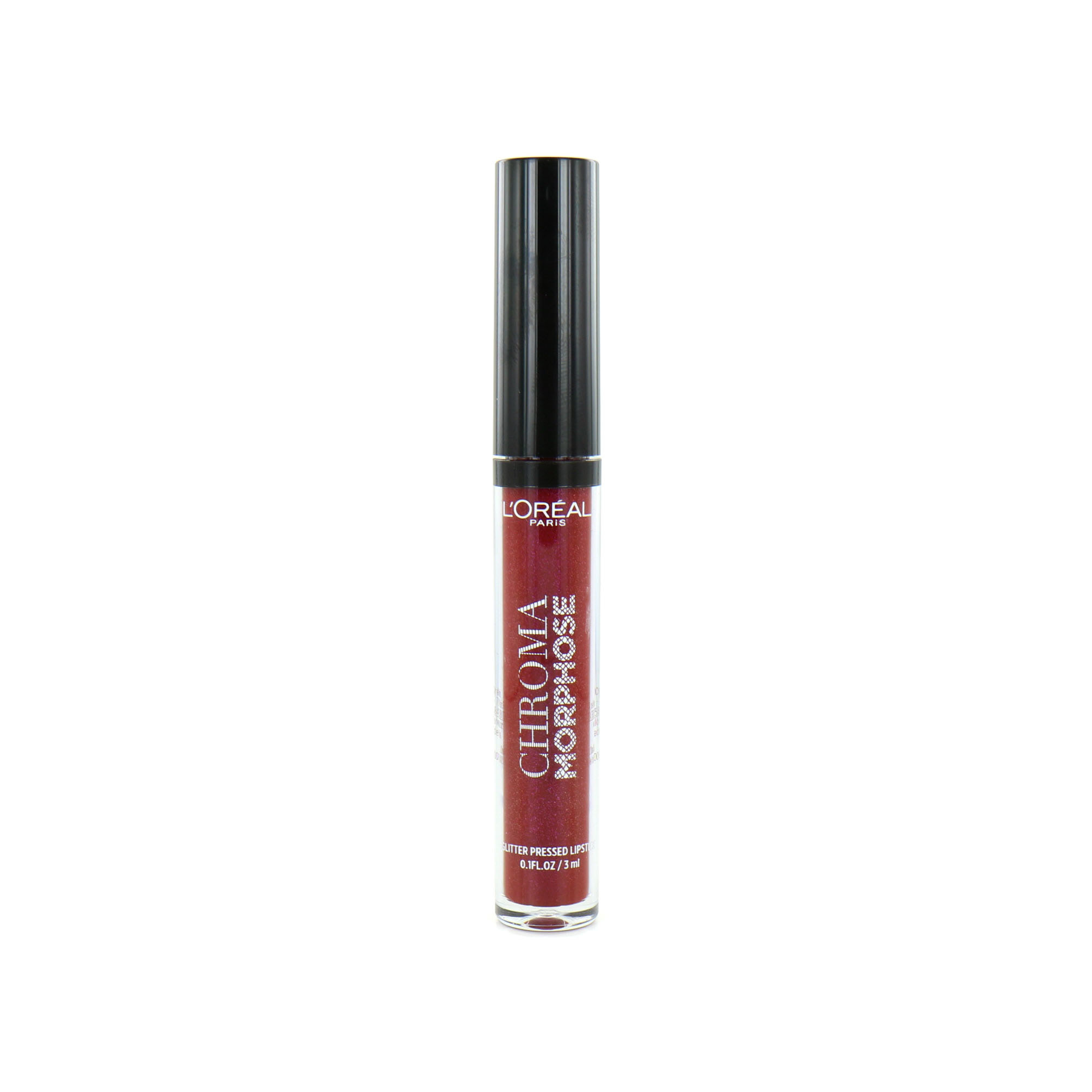L'Oréal Chroma Morphose Glitter Pressed Rouge à lèvres - 03 Night Viper