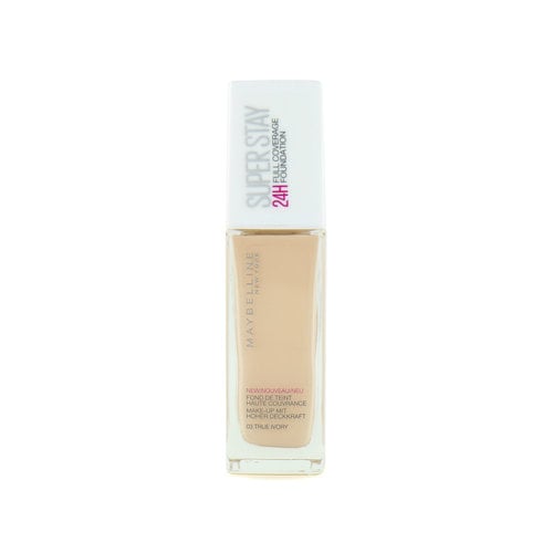 Maybelline SuperStay 24H Full Coverage Fond de teint - 03 True Ivory