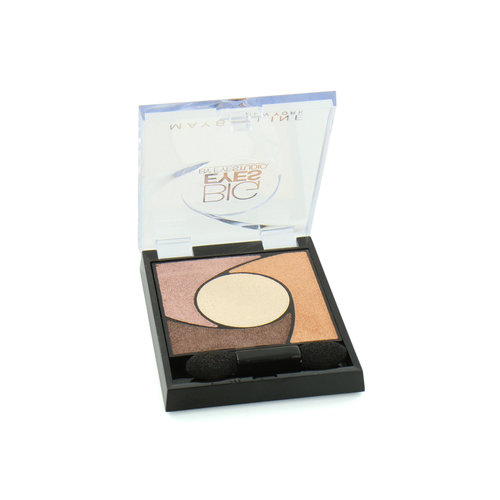 Maybelline Eye Studio Big Eyes Quad Le fard à paupières - 01 Luminous Brown