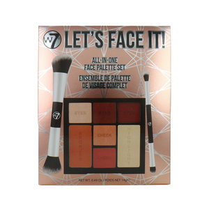 Let's Face It All-In-One Face Palette Set Ensemble-Cadeau