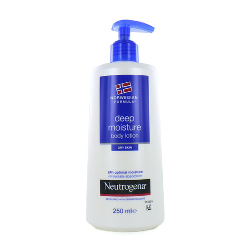 Neutrogena Deep Moisture Lotion pour le corps - 250 ml (Pour la peau sèche)