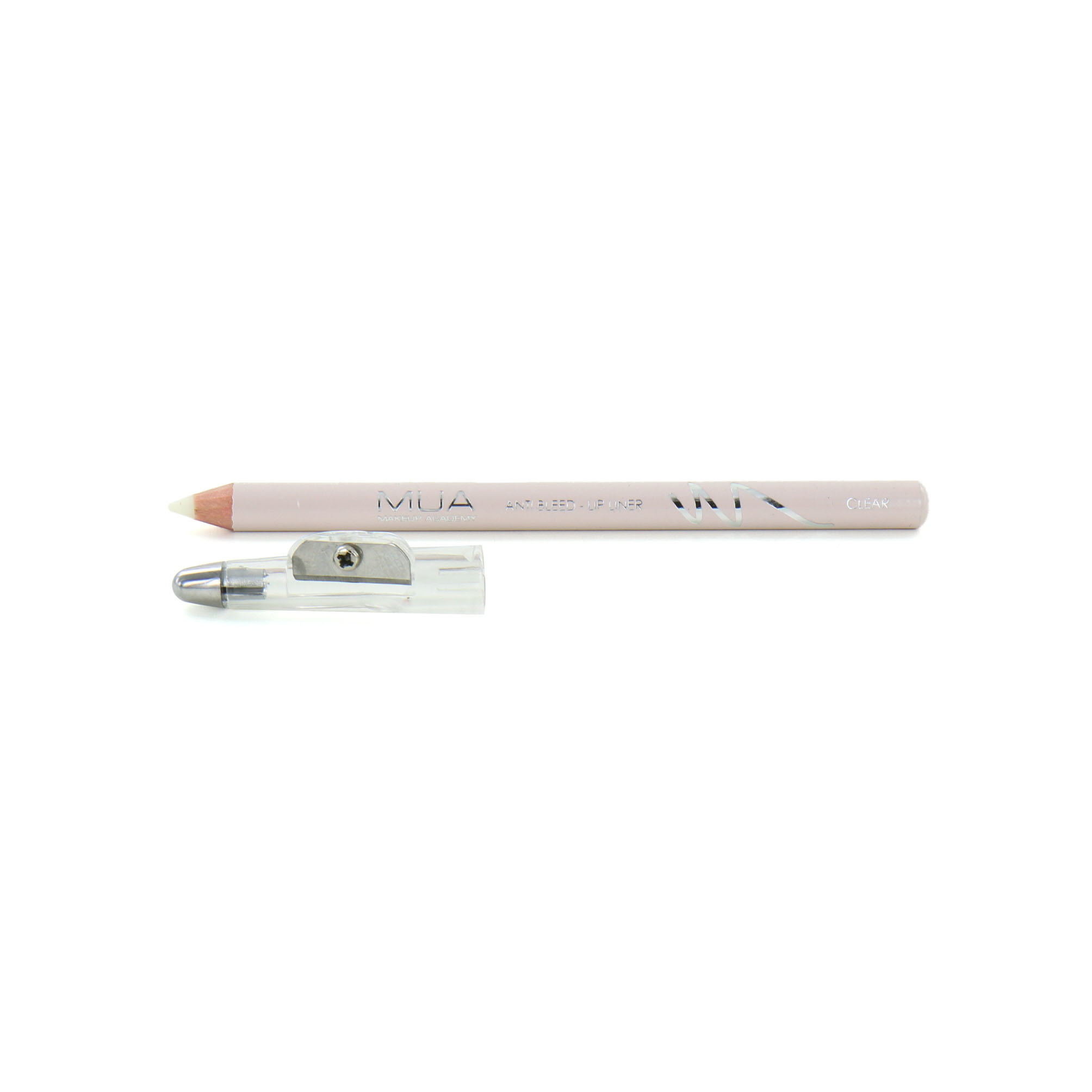 MUA Anti Bleed Crayon à lèvres - Clear (Avec taille-crayon)