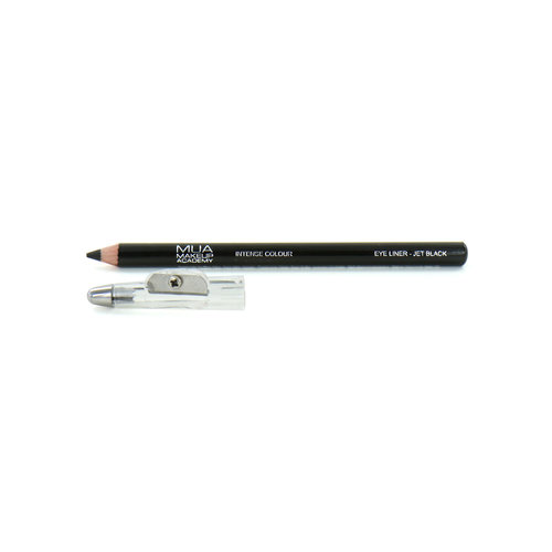MUA Intense Colour Crayon Yeux - Jet Black (Avec taille-crayon)