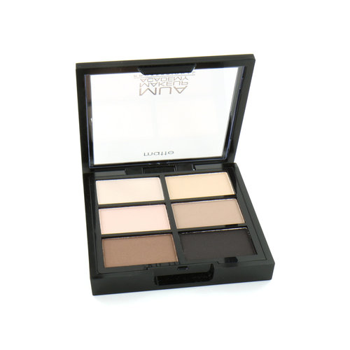 MUA 6 Shade Matte Palette Yeux - Natural Essentials