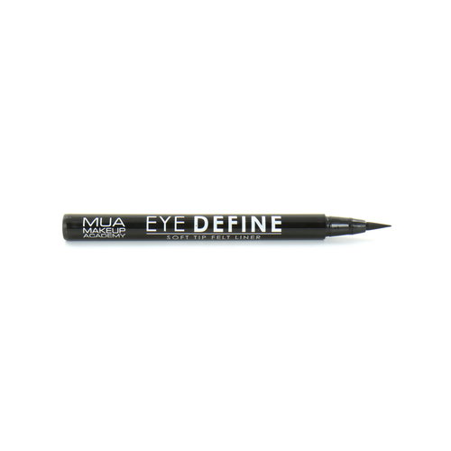 MUA Eye Define Soft Tip Felt Eyeliner - Black