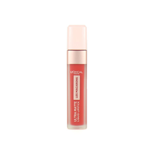L'OrÃ©al Les Macarons Ultra Matte Rouge Ã  lÃ¨vres liquide - 826 Mademoiselle Mango