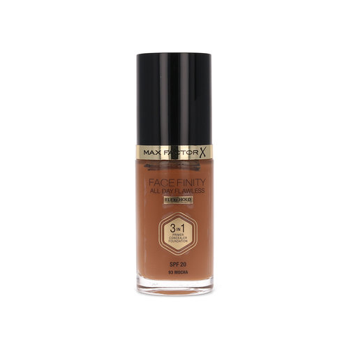 Max Factor Facefinity All Day Flawless 3 in 1 Flexi Hold Fond de teint - 93 Mocha