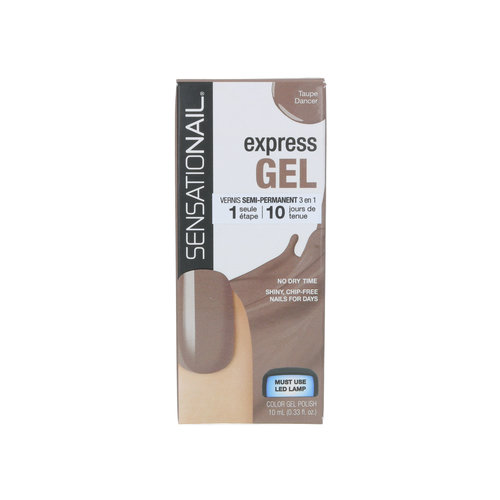 Sensationail Express Gel Vernis à ongles - Taupe Dancer