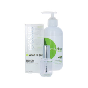 Hand Treatment + Good To Go Topcoat - 1 x 15 ml, 1 x 236 ml (Ensemble de 2)