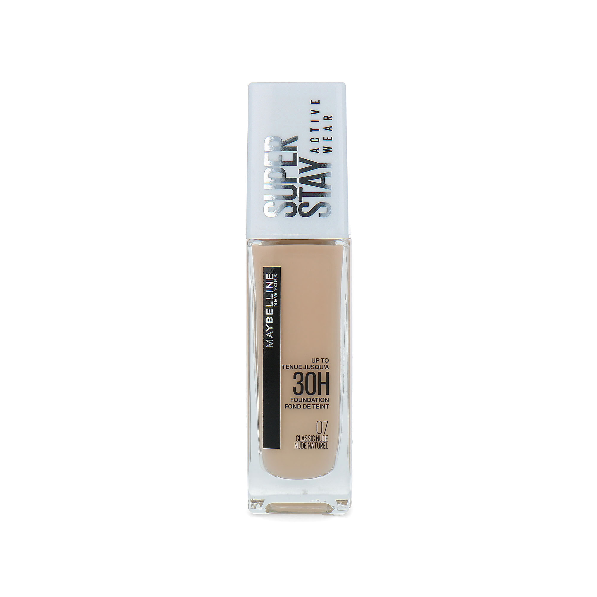 Maybelline SuperStay Active Wear 30H Fond de teint - 07 Classic Nude