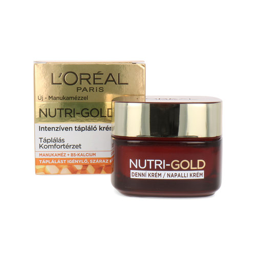L'Oréal Nutri-Gold Extra Nourishing Crème de jour (Texte slovaque)