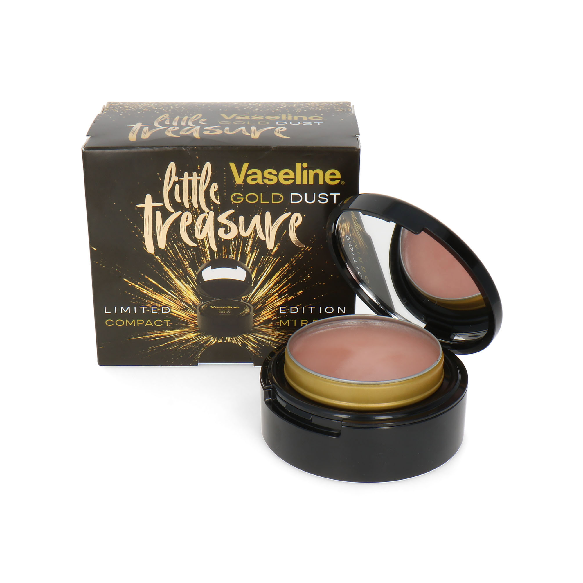 Vaseline Little Treasure Gold Dust Lipbalm Ensemble-Cadeau